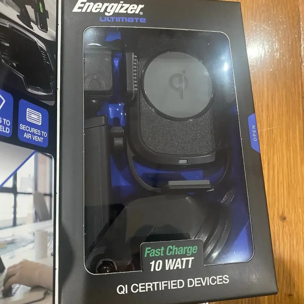 Energizer Ultimate Wireless Fast Charging Grip Mount New